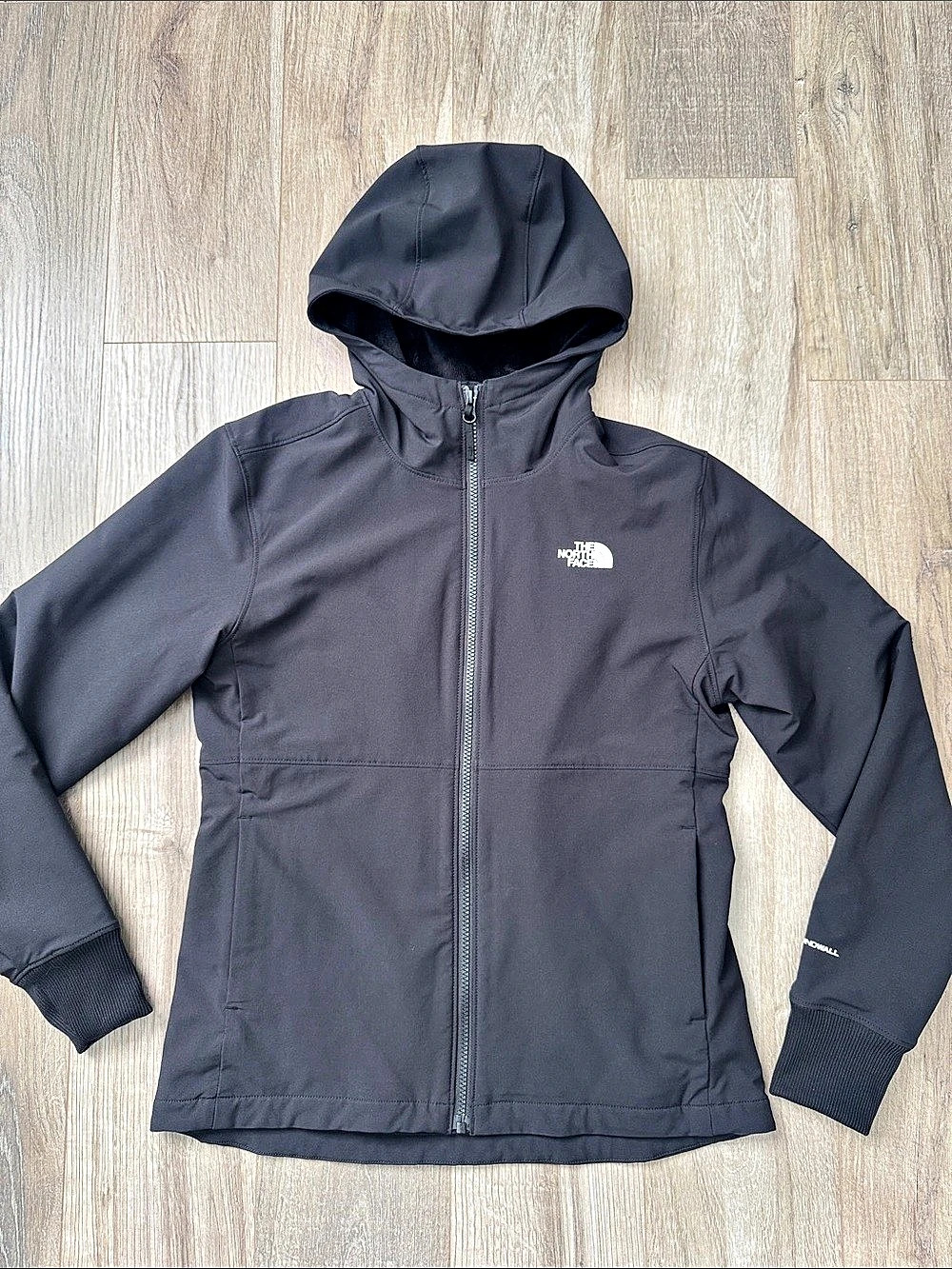 The North Face Women's Windwall Shelbe Raschel Hoodie Black Small
